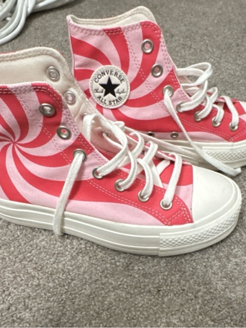 Converse Pink Swirl Chuck Taylor All Star High-Top Sneakers